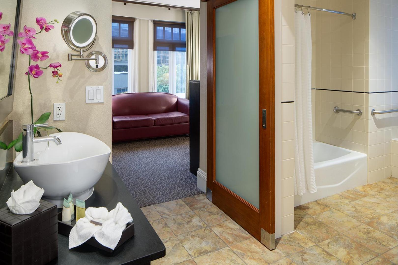 Classic King Bed Studio Suite City View