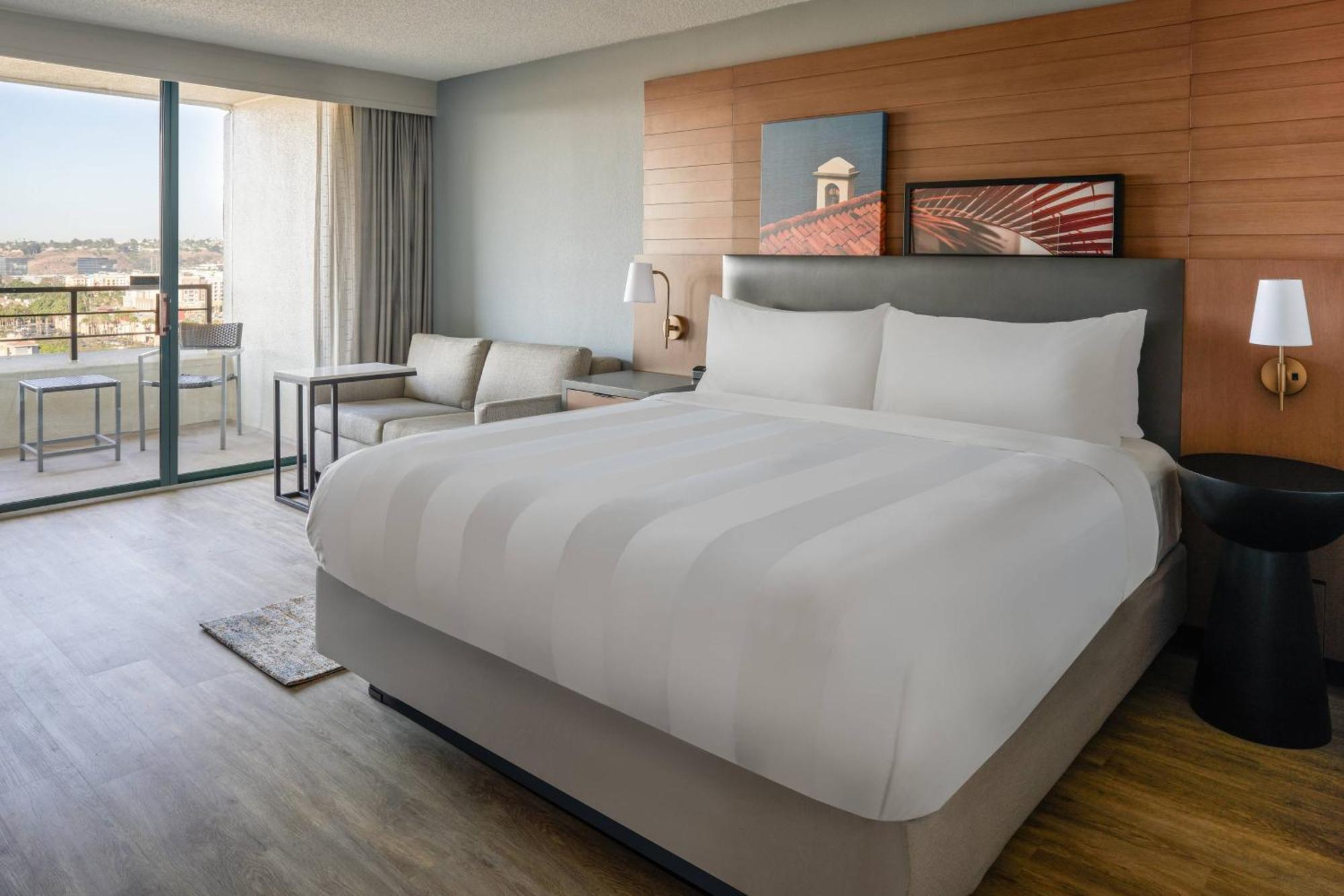 King Room with Balcony and Pool View