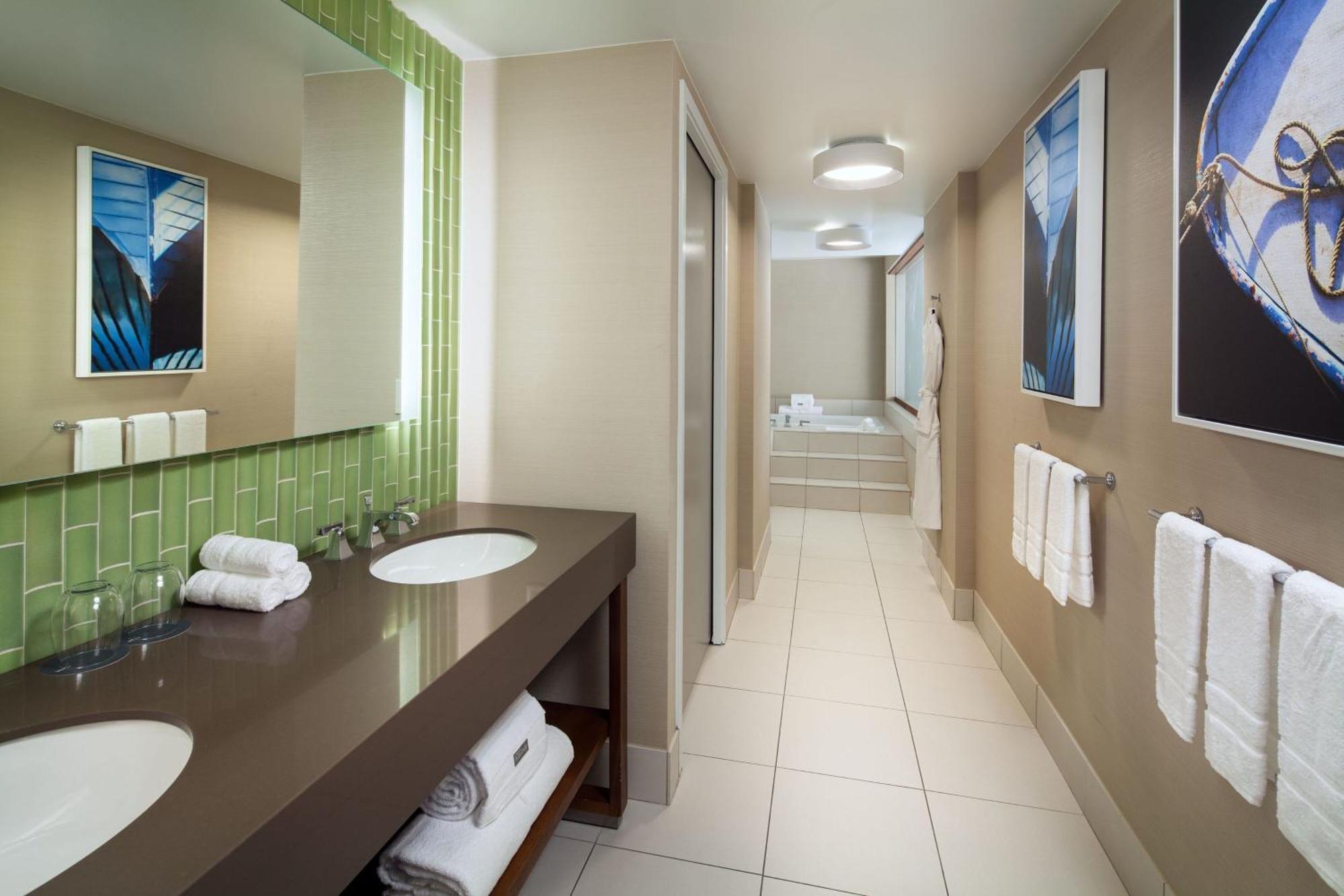 Renewal Suite 1 Bedroom Bi-level Suite 1 King Sofa bed