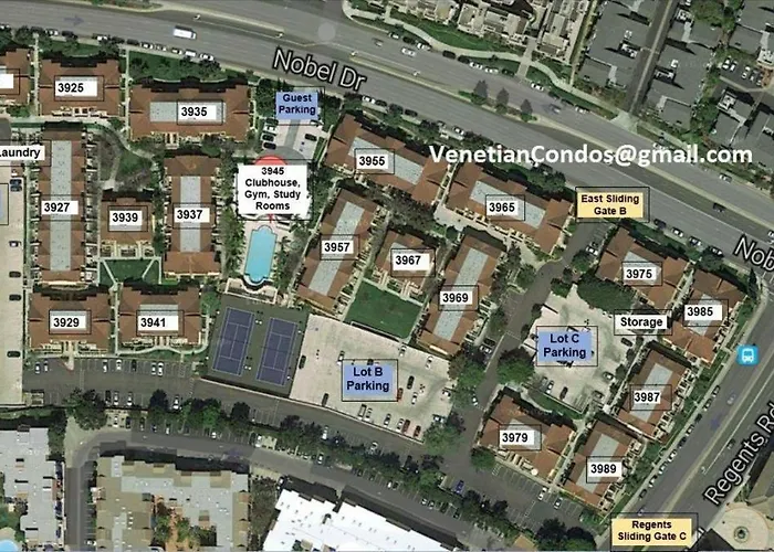 Venetian La Jolla 2 Bedroom Condo Luxury Furnished Near Beach And Utc Mall San Diego